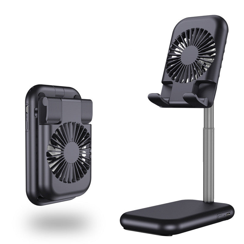 USB small fan cooling mobile phone bracket
