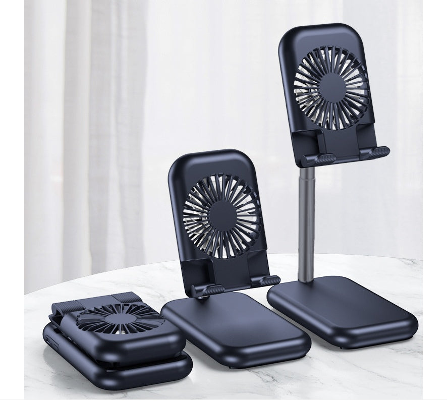 USB small fan cooling mobile phone bracket