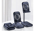 USB small fan cooling mobile phone bracket