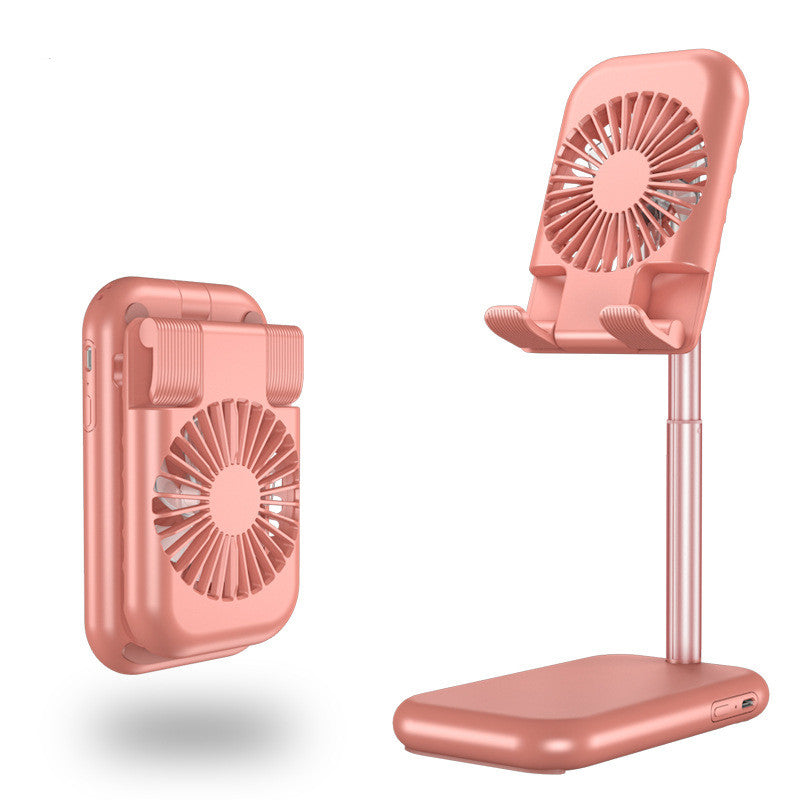 USB small fan cooling mobile phone bracket