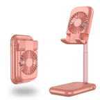 USB small fan cooling mobile phone bracket