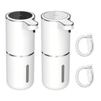 380ml Touchless Liquid Soap Dispenser Foam USB Wall Mounted Smart Display Automatic Infrared Sensor Soap Dispensers Hand Washer