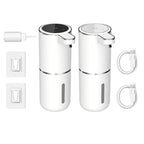 380ml Touchless Liquid Soap Dispenser Foam USB Wall Mounted Smart Display Automatic Infrared Sensor Soap Dispensers Hand Washer