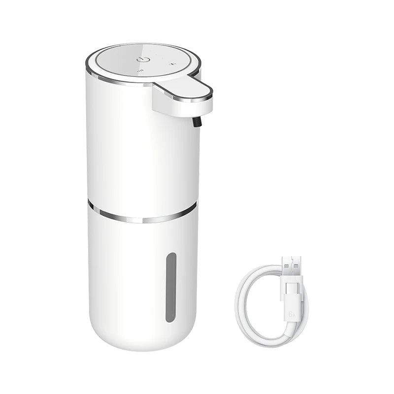 380ml Touchless Liquid Soap Dispenser Foam USB Wall Mounted Smart Display Automatic Infrared Sensor Soap Dispensers Hand Washer