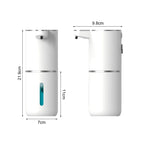 380ml Touchless Liquid Soap Dispenser Foam USB Wall Mounted Smart Display Automatic Infrared Sensor Soap Dispensers Hand Washer